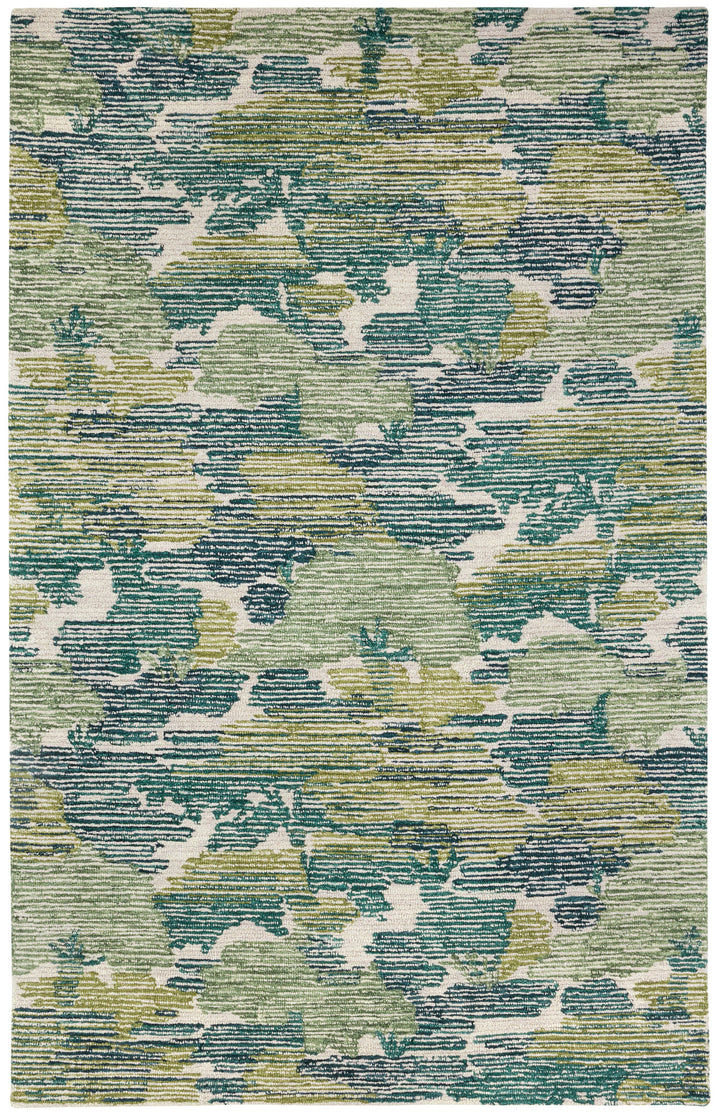 Ladycross Green Hand Hooked Wool Rug Rug By Annie Selke