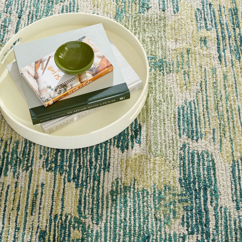 Ladycross Green Hand Hooked Wool Rug Rug By Annie Selke