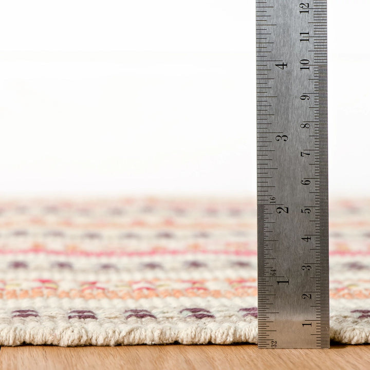 Long Slade Spice Handwoven Cotton Rug Rug By Annie Selke