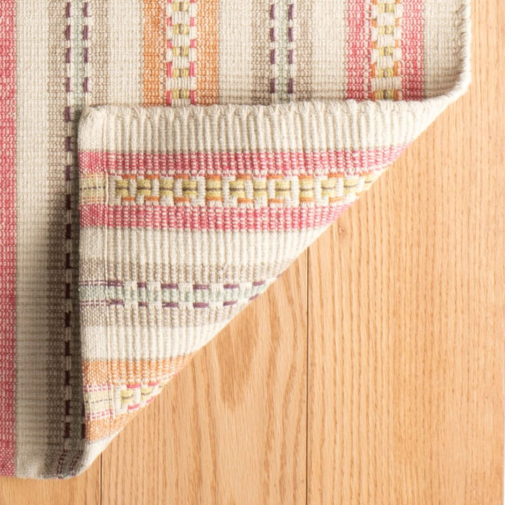 Long Slade Spice Handwoven Cotton Rug Rug By Annie Selke