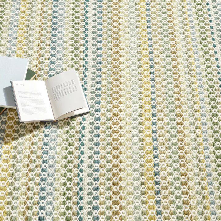 Poppy Moss Handwoven Wool Rug Rug By Annie Selke