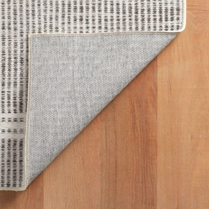 Malta Grey Machine Washable Rug Rug By Annie Selke