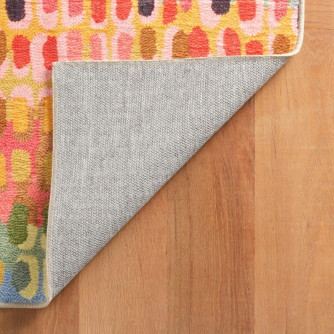 Paint Chip Multi Machine Washable Rug Rug By Annie Selke