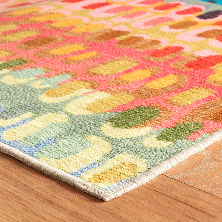 Paint Chip Multi Machine Washable Rug Rug By Annie Selke