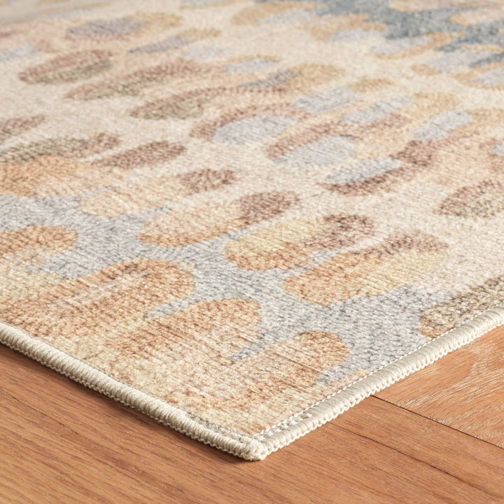 Paint Chip Natural Machine Washable Rug Rug By Annie Selke