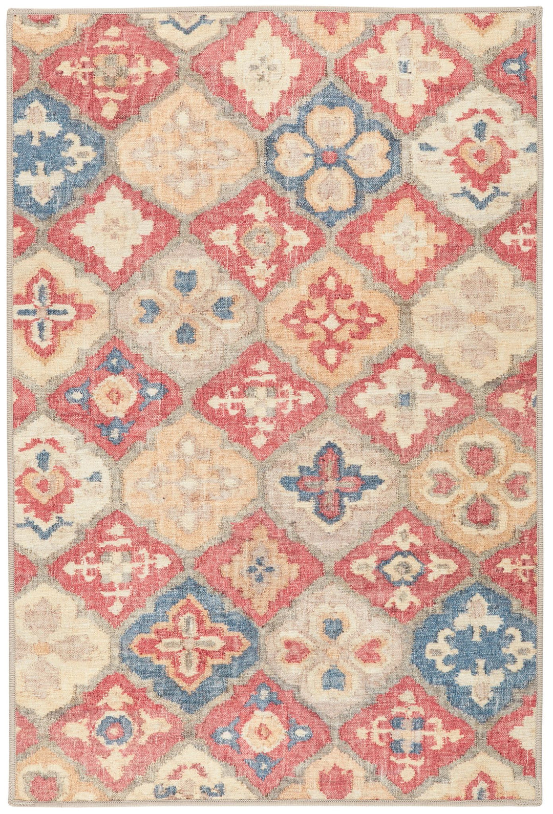 Pali Multi Machine Washable Rug Rug By Annie Selke