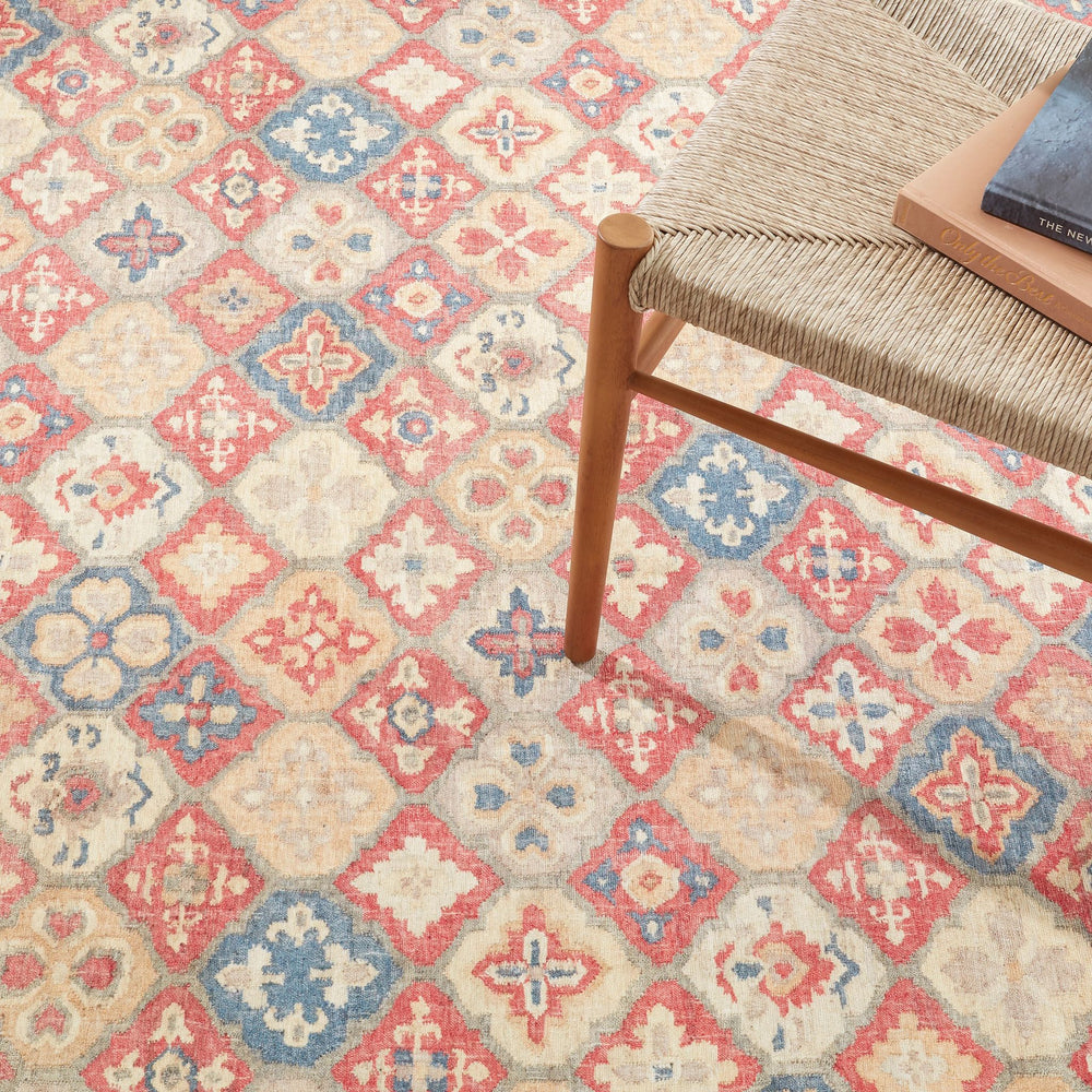 Pali Multi Machine Washable Rug Rug By Annie Selke