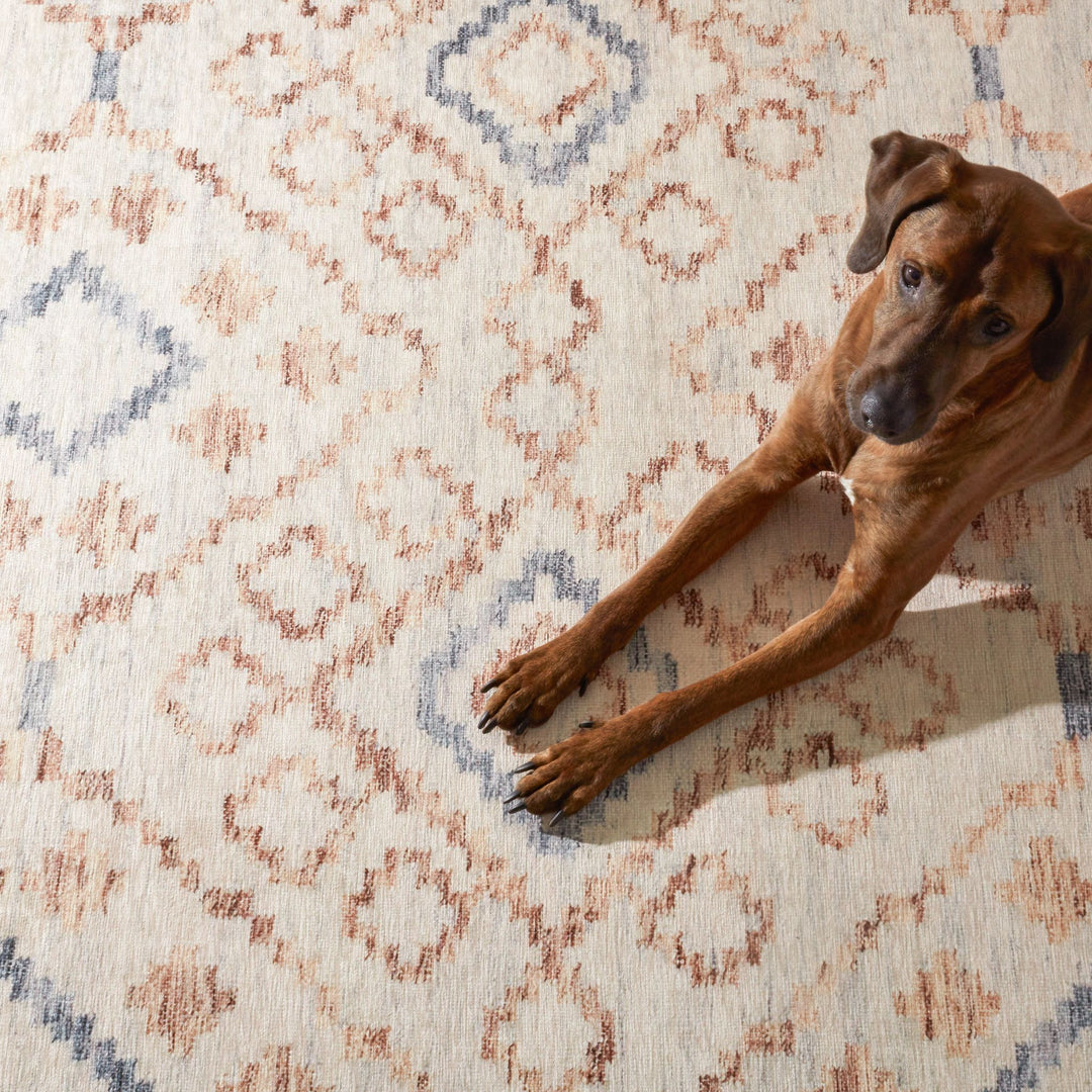 Jelly Roll Sky Machine Washable Rug Rug By Annie Selke