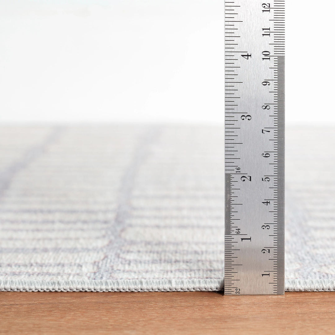 Roark Ivory Machine Washable Rug Rug By Annie Selke