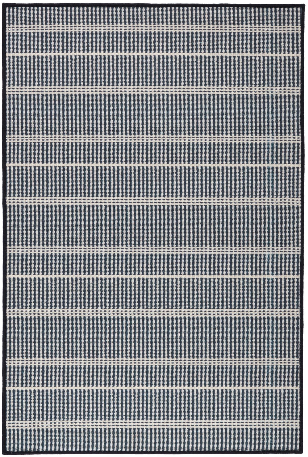 Samson Black Machine Washable Rug Rug By Annie Selke