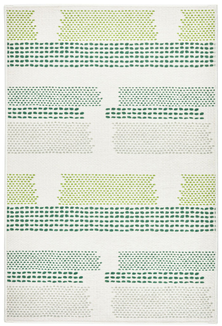 Tread Lightly Green Machine Washable Rug Rug By Annie Selke