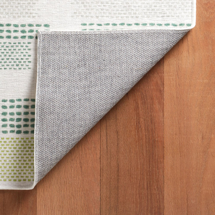 Tread Lightly Green Machine Washable Rug Rug By Annie Selke