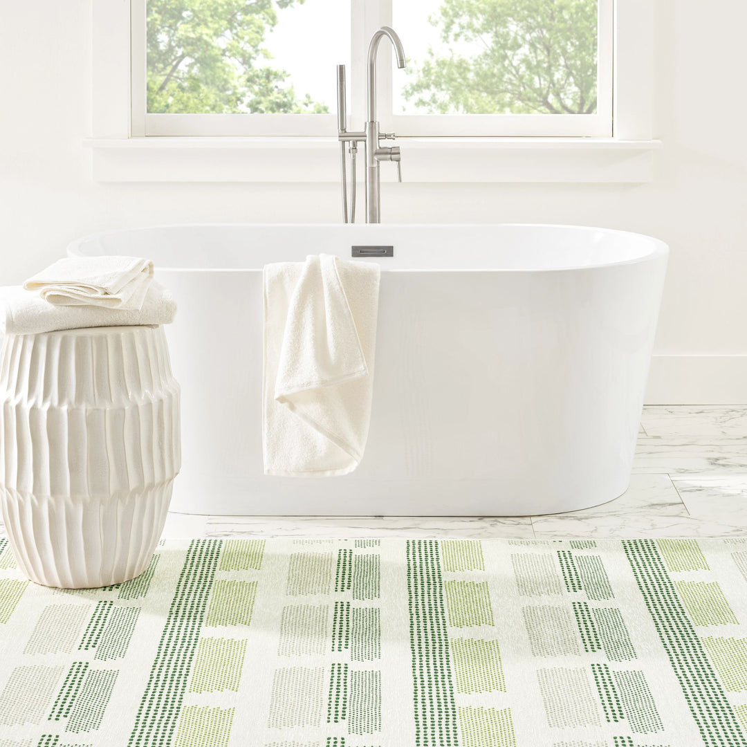 Tread Lightly Green Machine Washable Rug Rug By Annie Selke