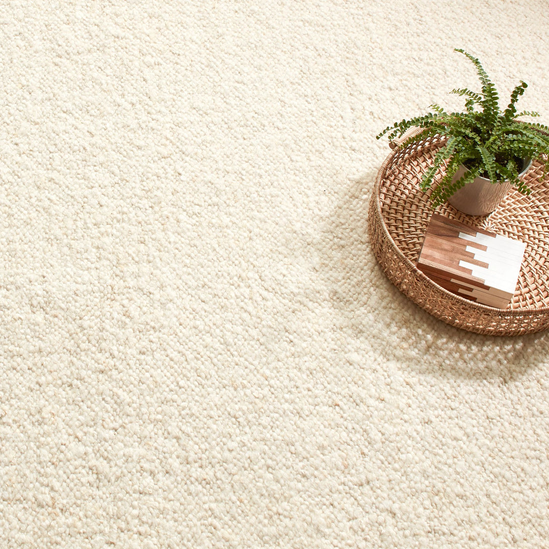 Holmstead Ivory Handwoven Wool Rug Rug By Annie Selke