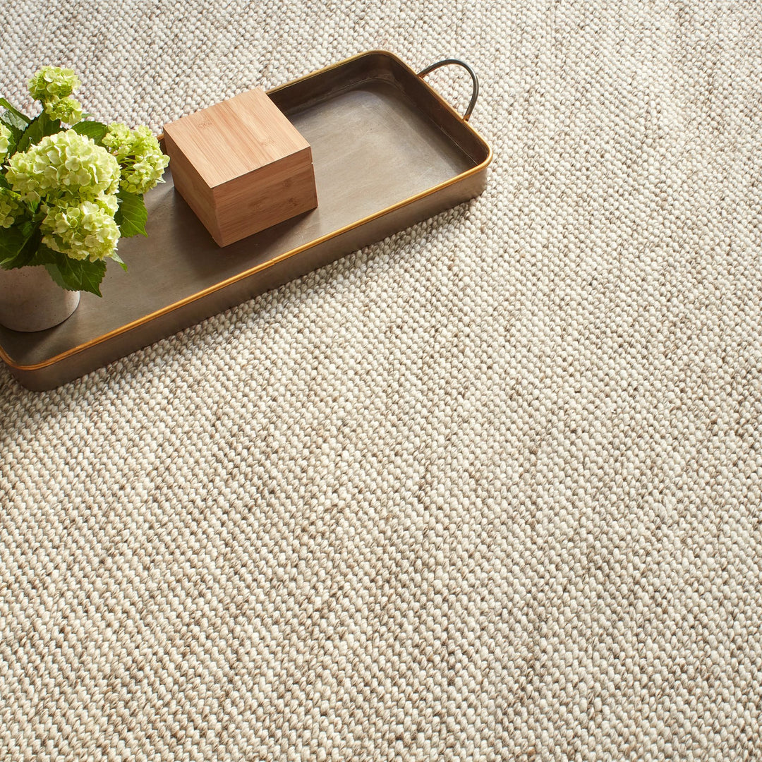 Loggia Natural Handwoven Wool Rug Rug By Annie Selke