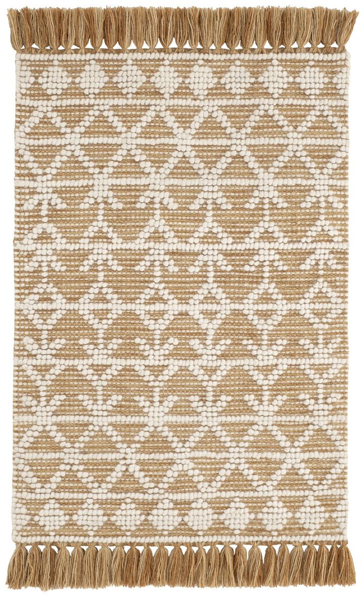 Pembrook Ochre Handwoven Wool Rug Rug By Annie Selke