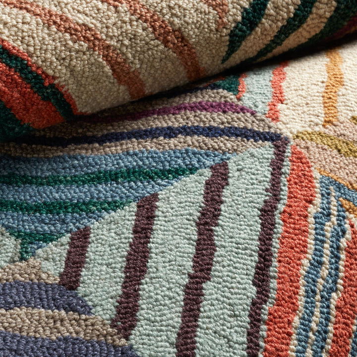 Potter Multi Hand Micro Hooked Wool Rug Rug By Annie Selke