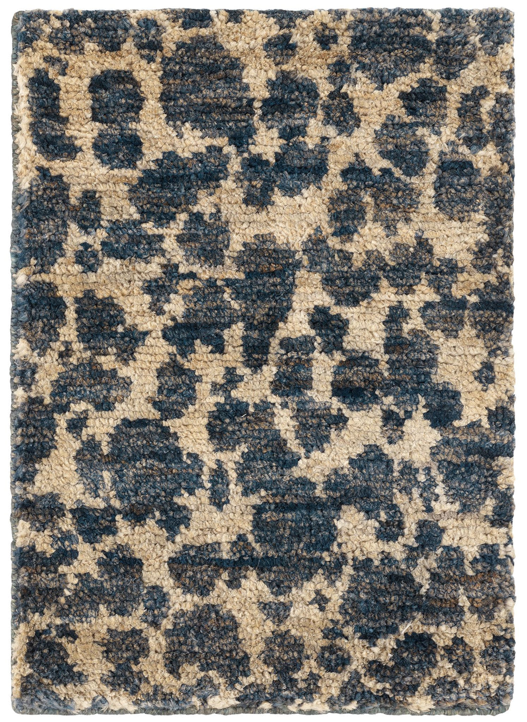 Stormi Indigo Hand Knotted Jute Rug Rug By Annie Selke