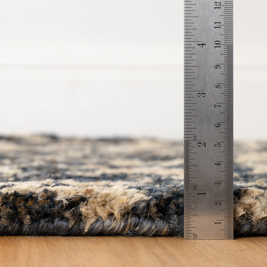 Stormi Indigo Hand Knotted Jute Rug Rug By Annie Selke