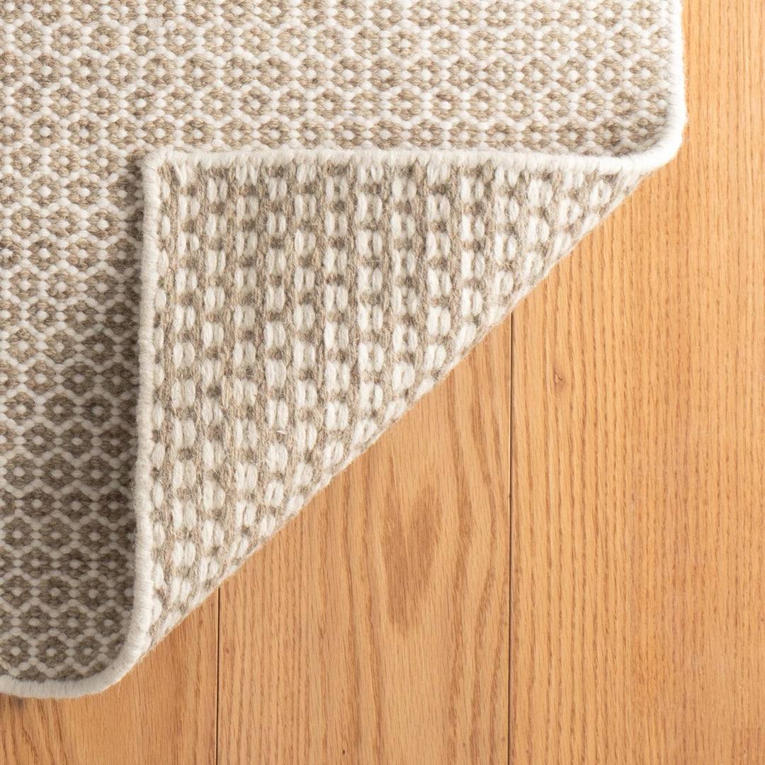 Honeycomb Natural Handwoven Wool Rug Rug By Annie Selke