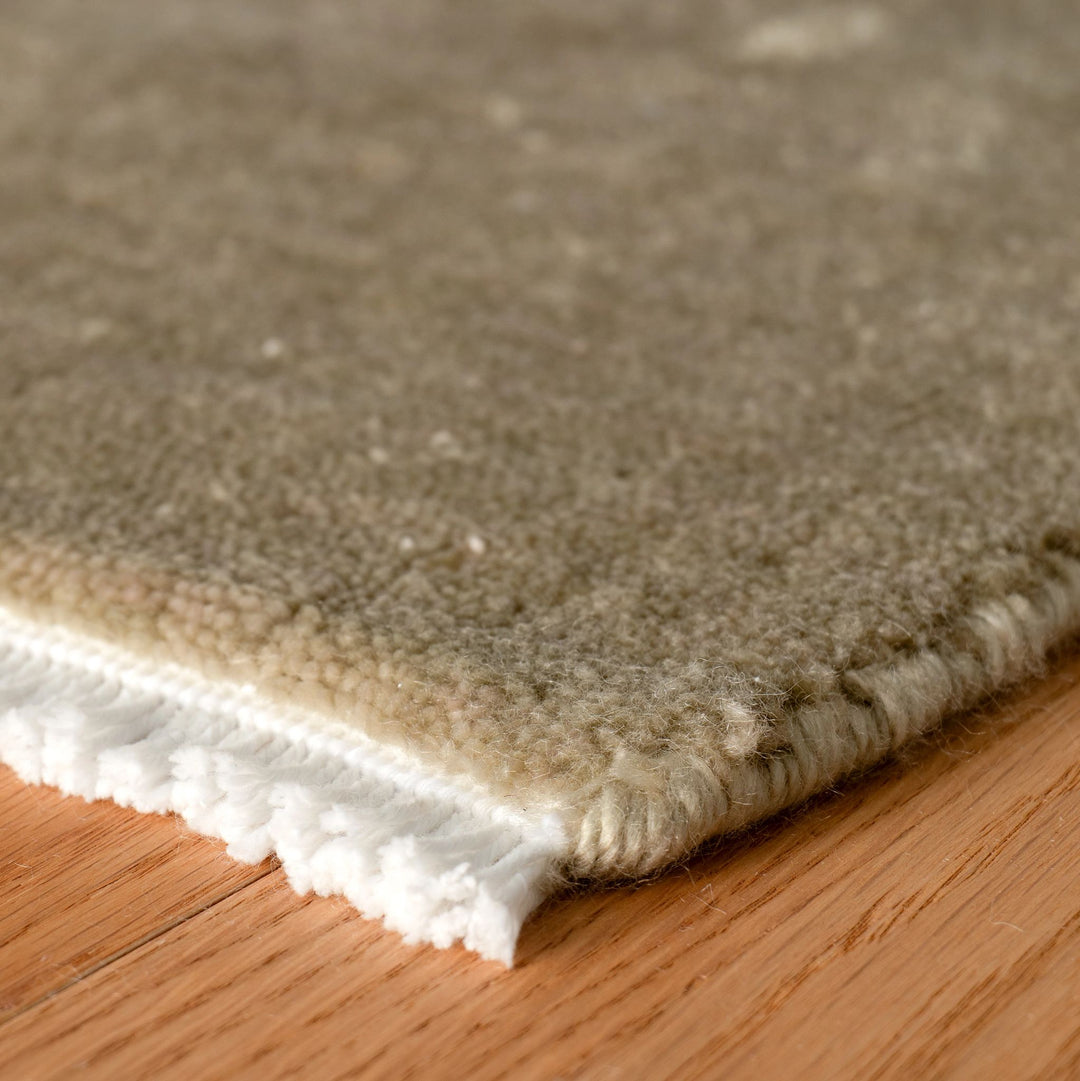 Hudson Kelp Hand Loom Knotted Rug Rug By Annie Selke