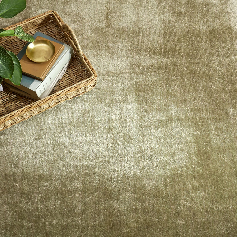 Hudson Kelp Hand Loom Knotted Rug Rug By Annie Selke