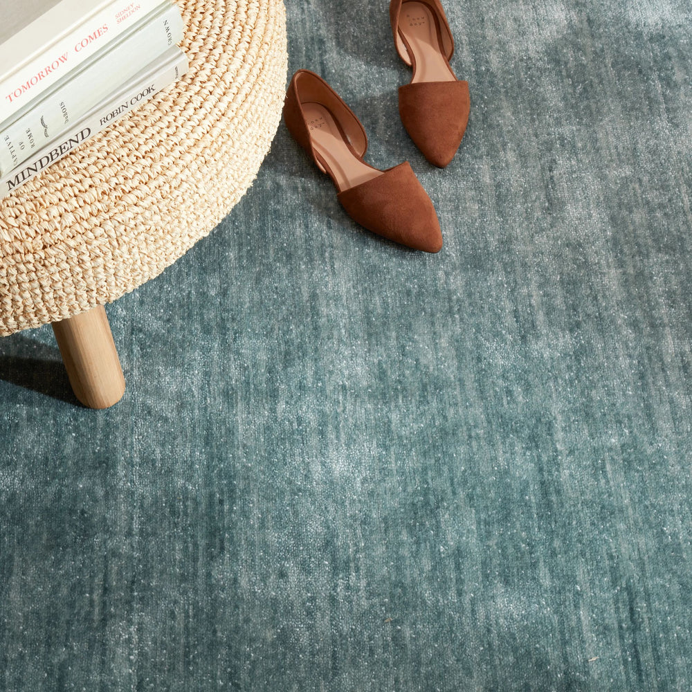 Hudson Pacific Hand Loom Knotted Rug Rug By Annie Selke