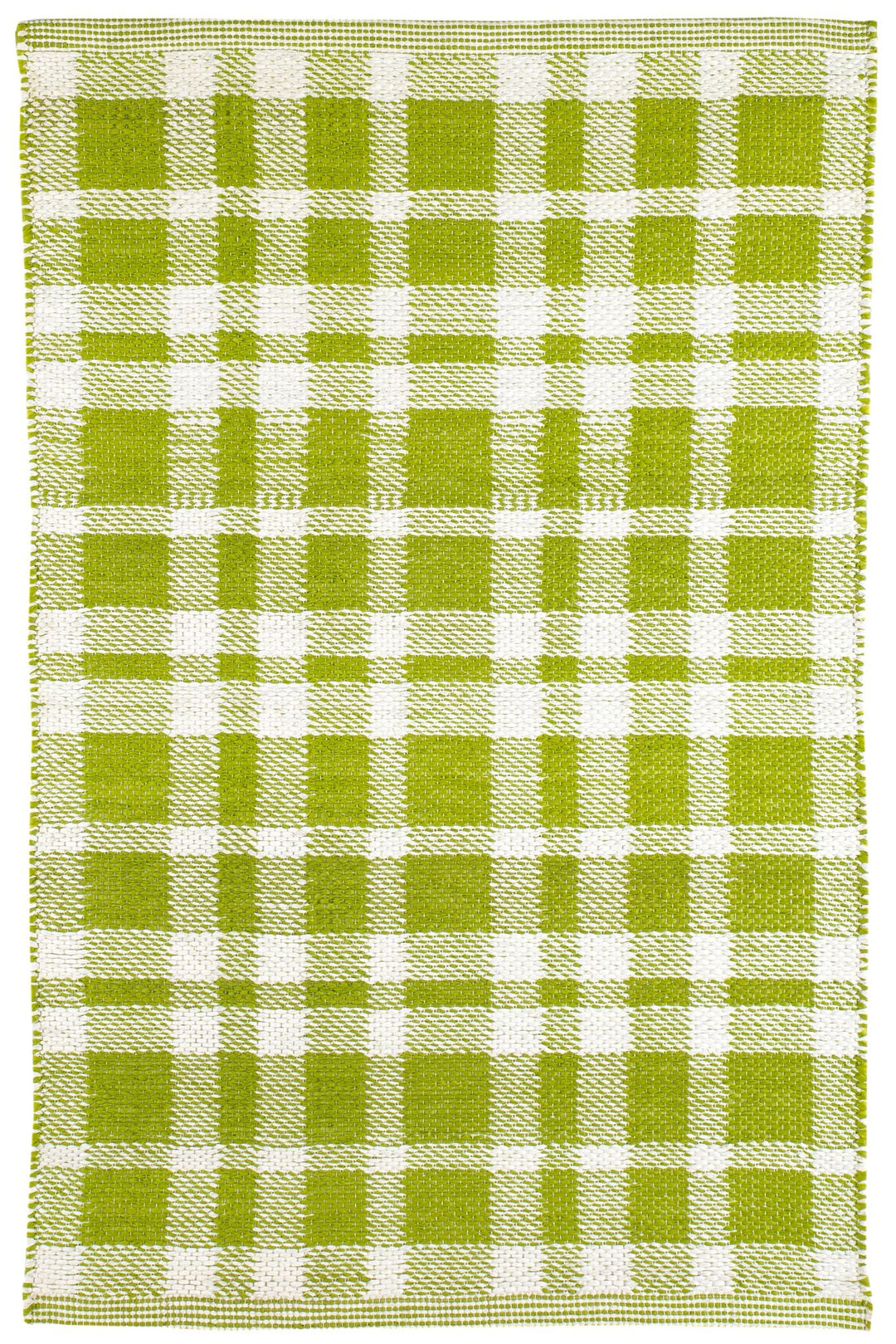 Tattersall Sprout Handwoven Indoor/Outdoor Rug Rug By Annie Selke