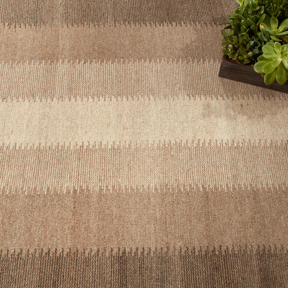 Ronan Ikat Natural Handwoven Wool Rug Rug By Annie Selke