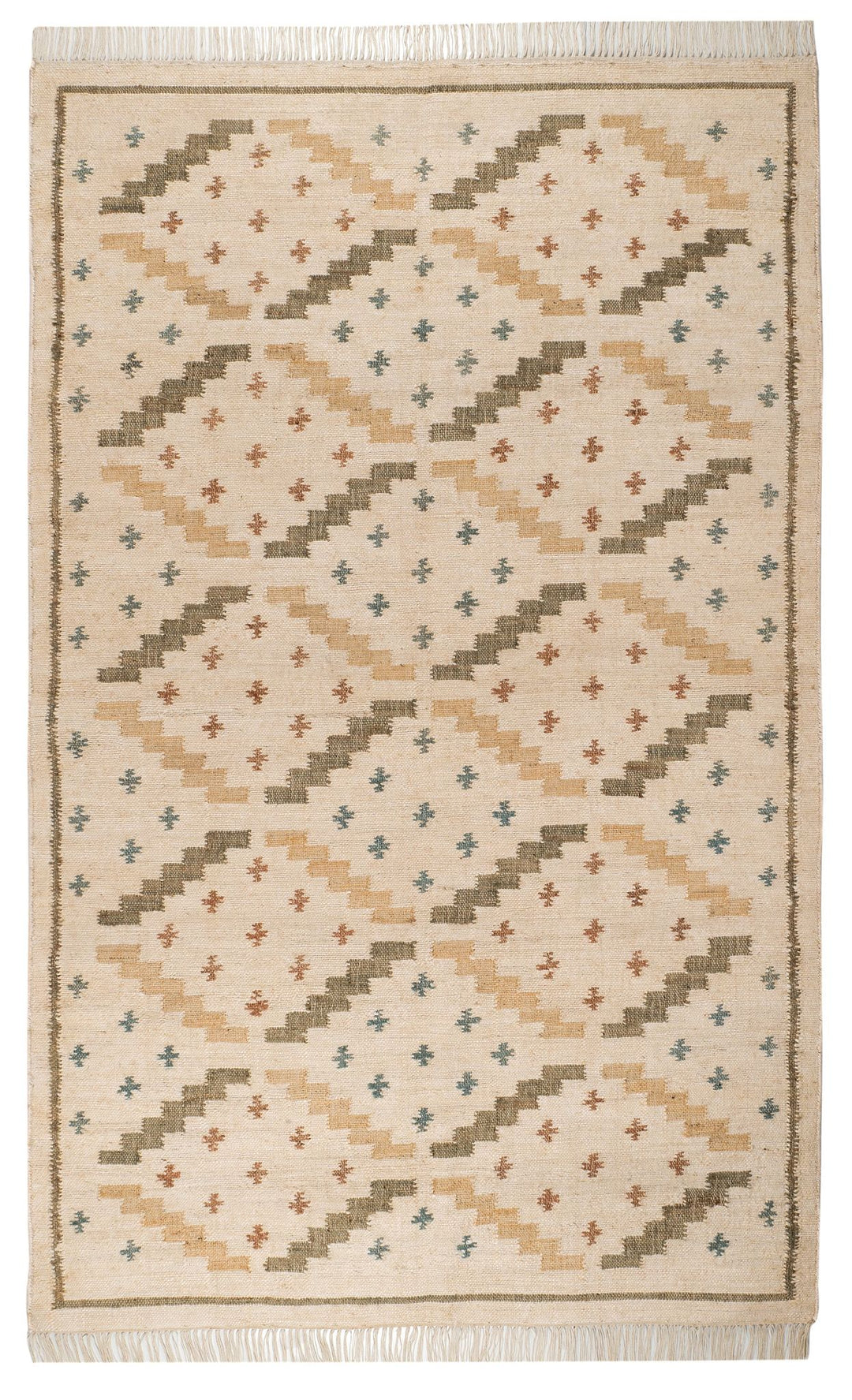 Wilder Kilim Natural Handwoven Jute Rug Rug By Annie Selke