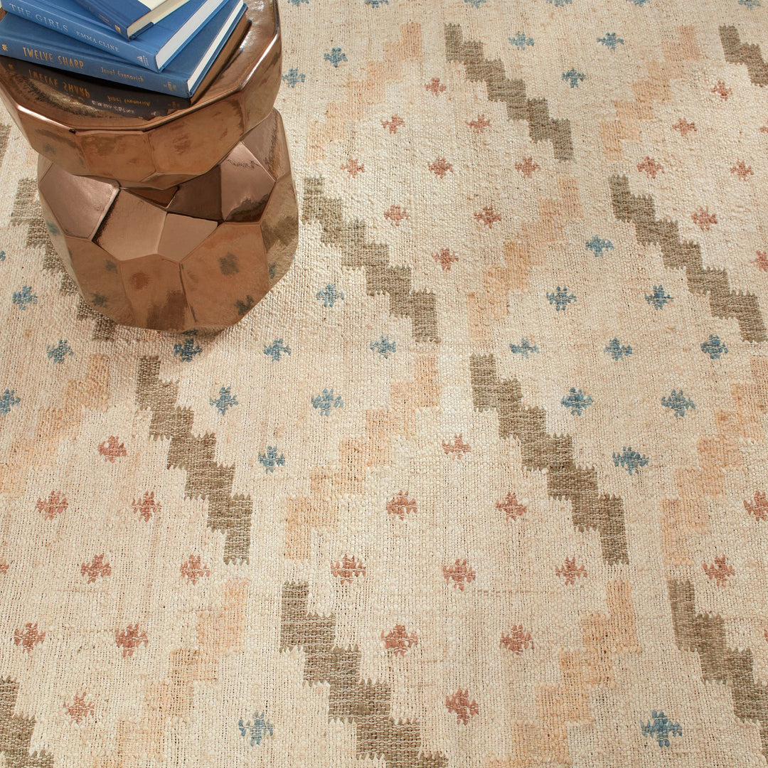 Wilder Kilim Natural Handwoven Jute Rug Rug By Annie Selke