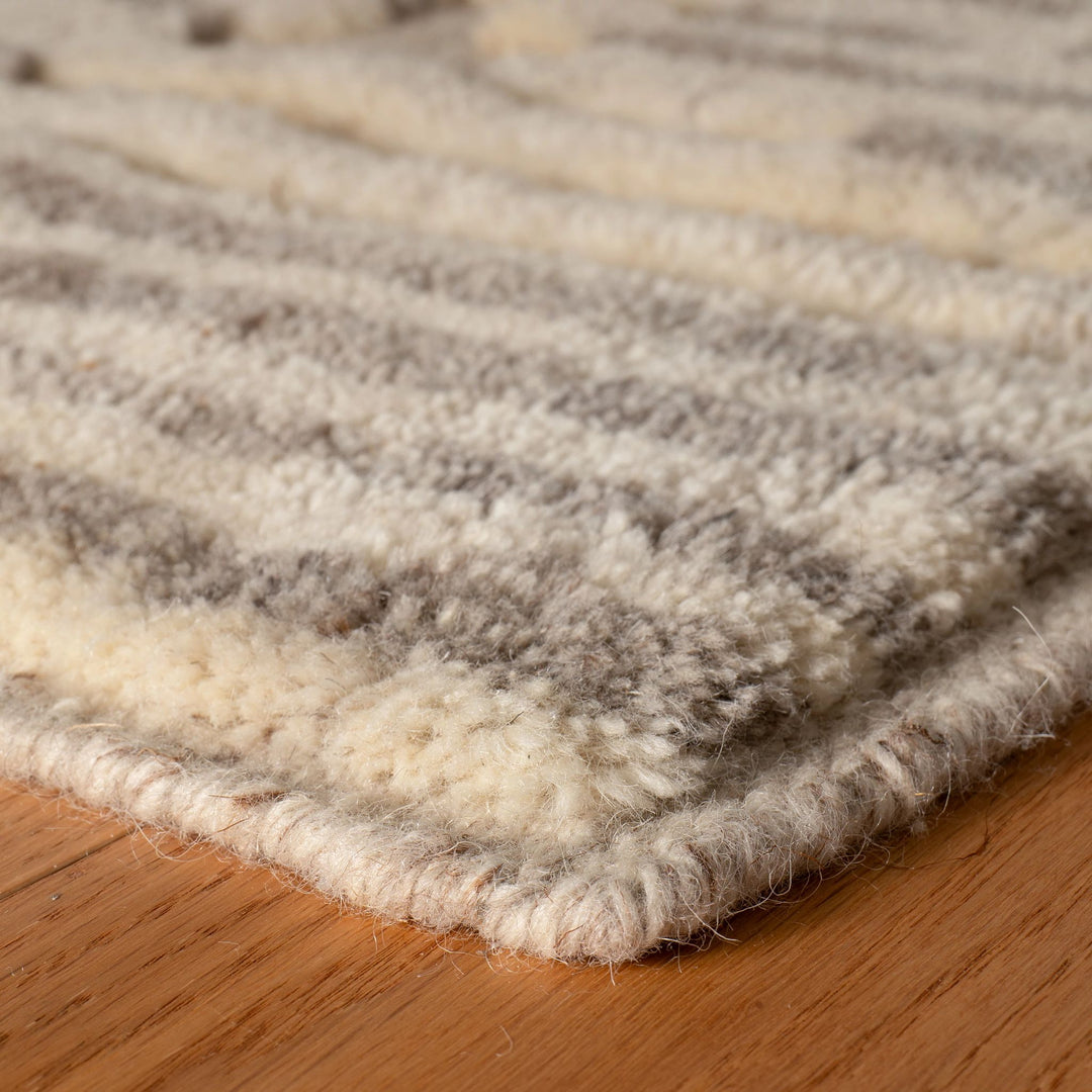 Hicks Natural Hand Knotted Wool Rug Rug By Annie Selke