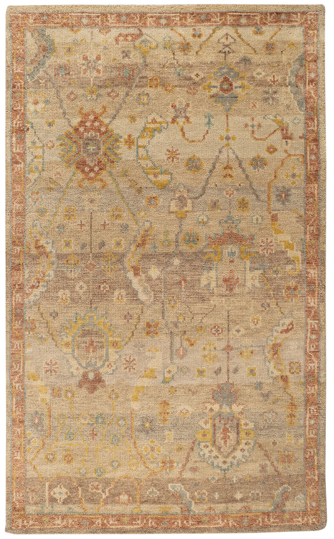 Nora Natural Hand Knotted Wool Rug Rug By Annie Selke