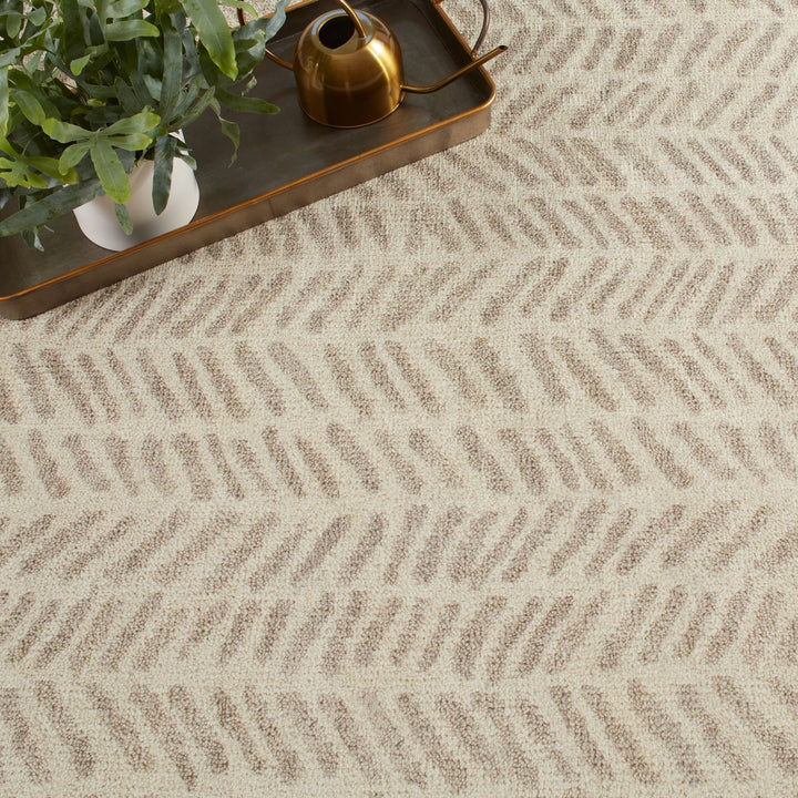 Rowley Grey Machine Washable Rug Rug By Annie Selke