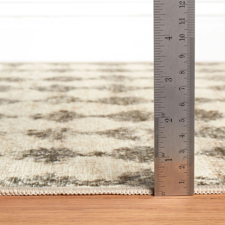 Izzy Grey Machine Washable Rug Rug By Annie Selke