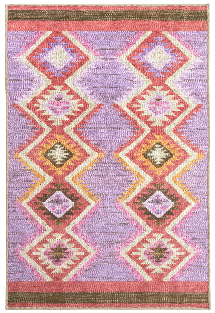 Rhapsody Spice Machine Washable Rug Rug By Annie Selke