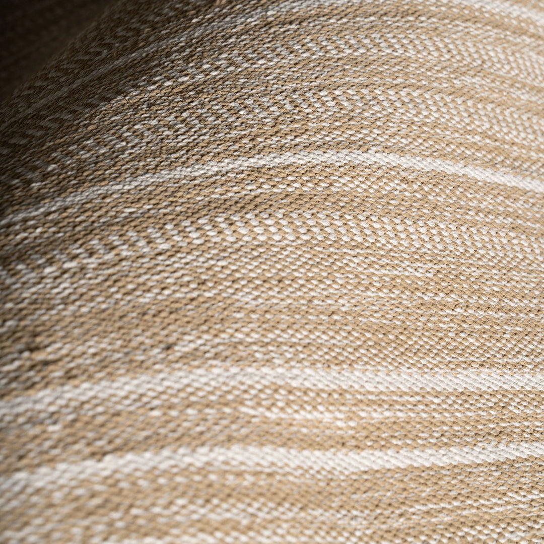 Skipper Stripe Khaki Handwoven Indoor/Outdoor Rug Rug By Annie Selke