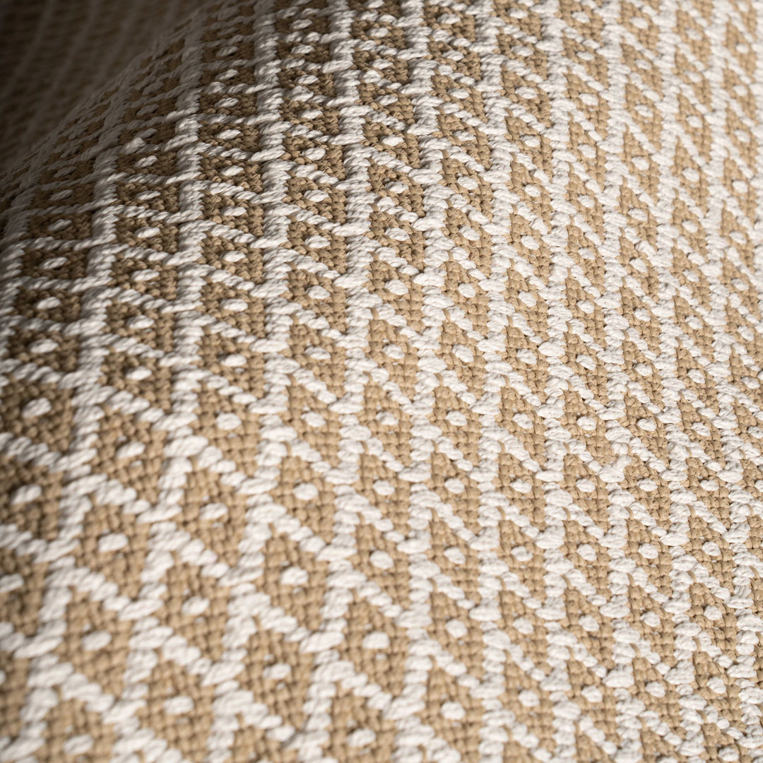 Riviera Khaki Handwoven Indoor/Outdoor Rug Rug By Annie Selke