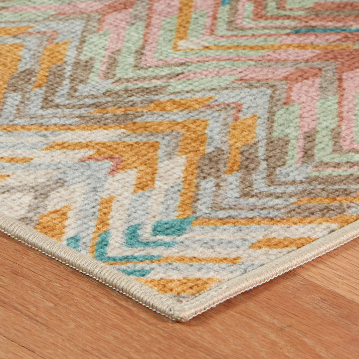 Seneca Stone Machine Washable Rug Rug By Annie Selke
