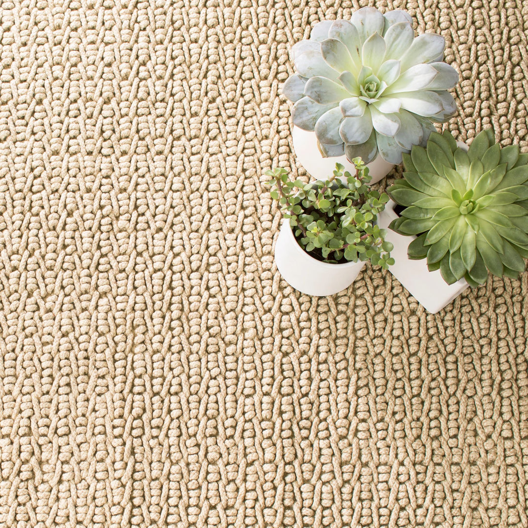 Veranda Natural Handwoven Performance Rug Rug By Annie Selke