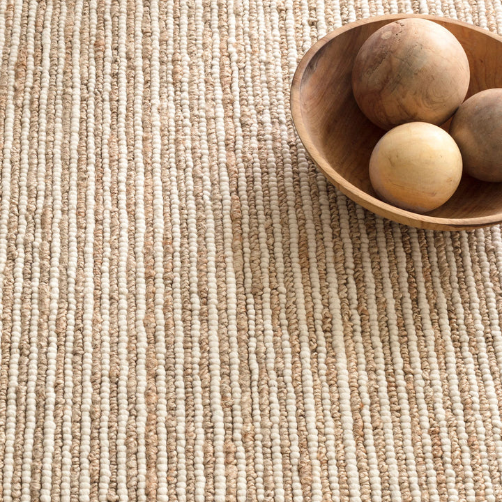 Twiggy Natural Handwoven Wool/Jute Rug Rug By Annie Selke