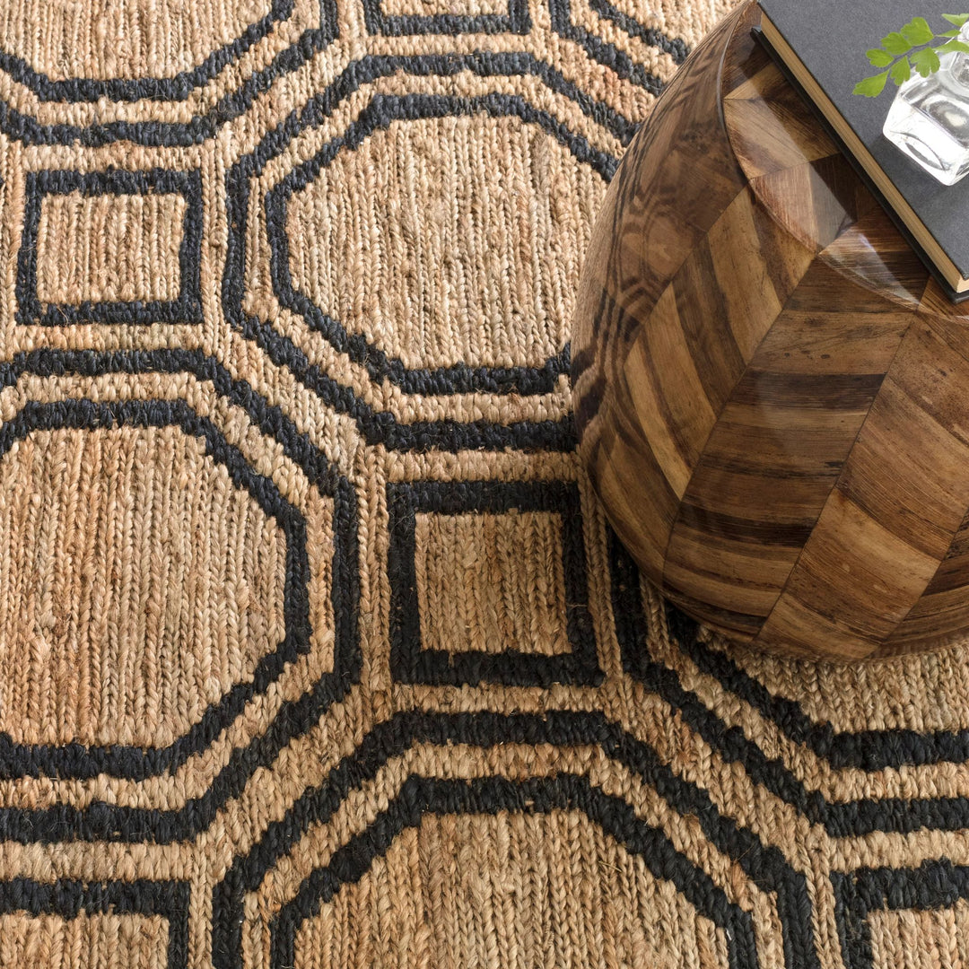Hexile Hand Knotted Jute Rug Rug By Annie Selke