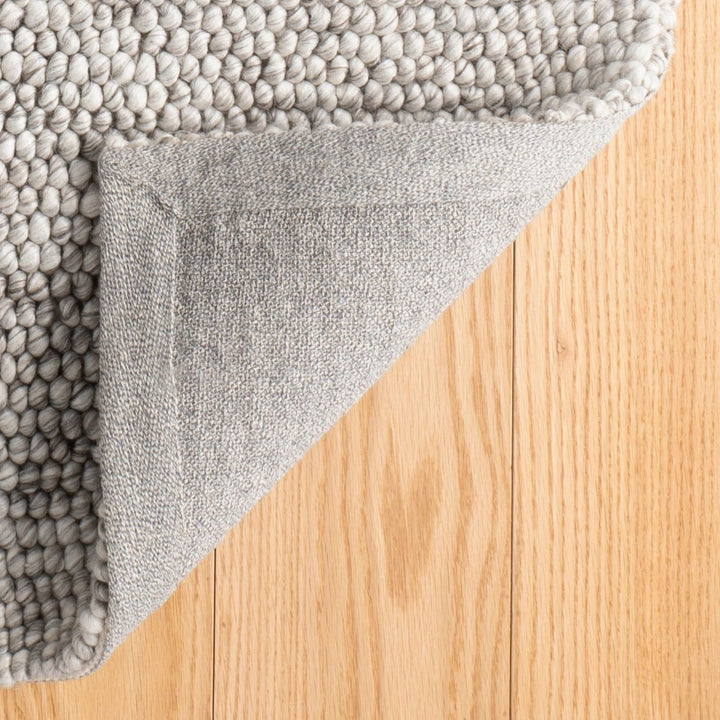 Niels Grey Handwoven Wool/Viscose Rug Rug By Annie Selke