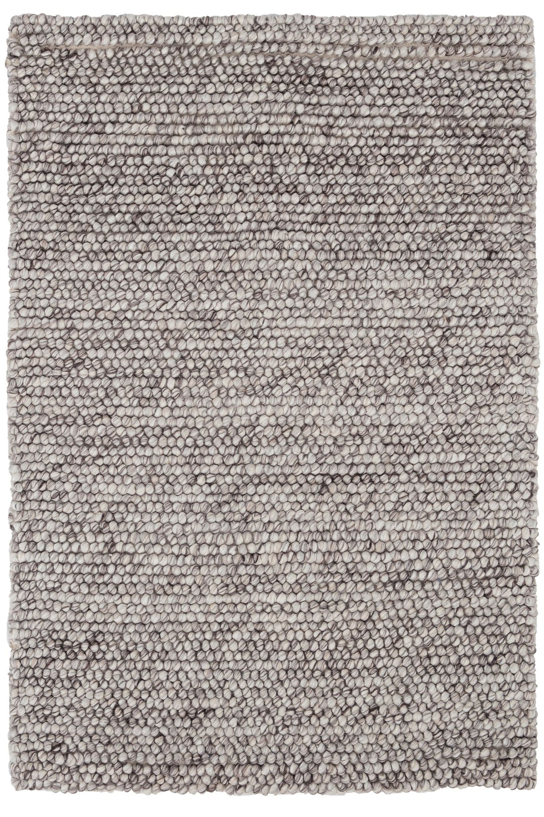 Niels Grey Handwoven Wool/Viscose Rug Rug By Annie Selke