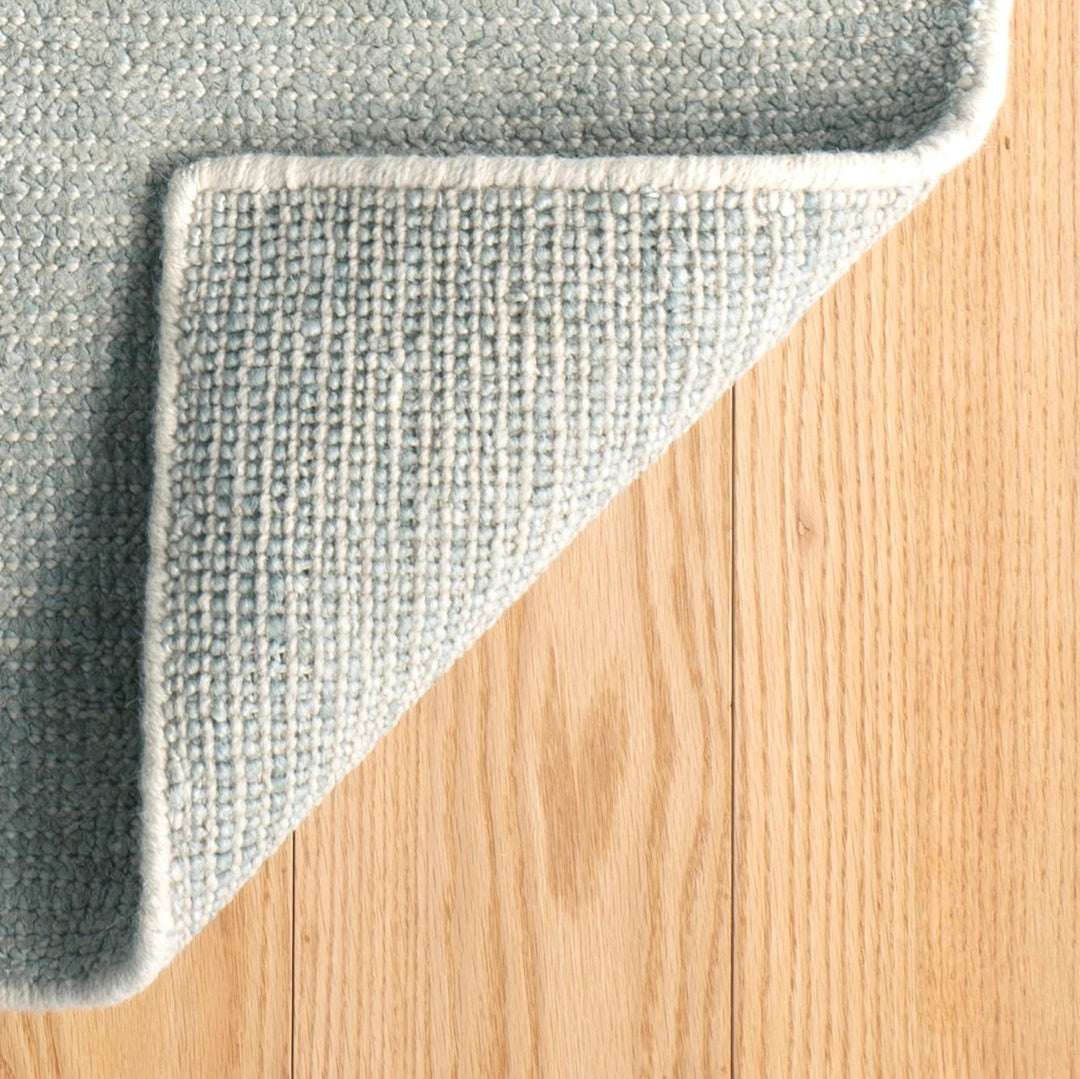 Quartz Ocean Handwoven Viscose/Cotton Rug Rug By Annie Selke