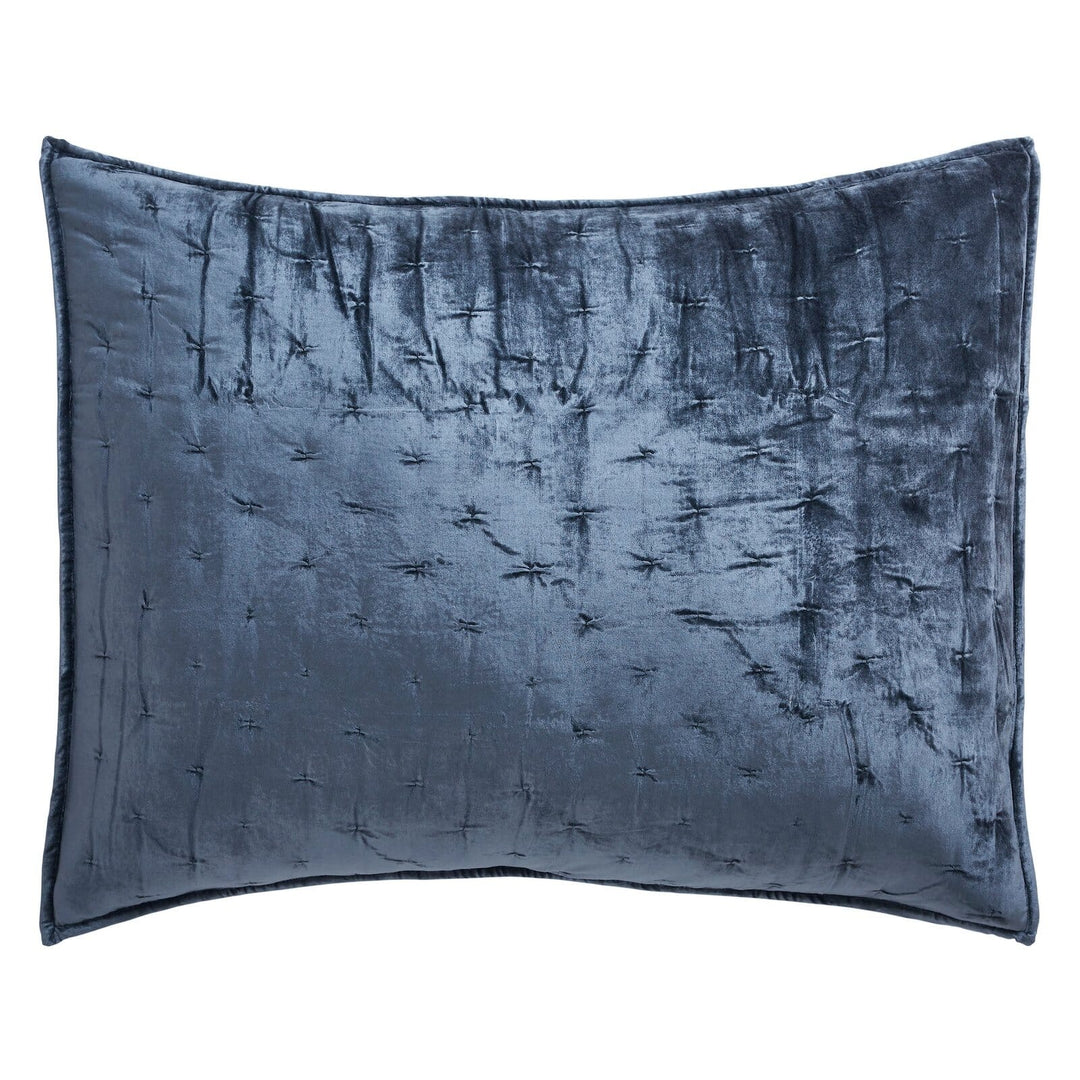 Luna Hand Pinched Velvet Sham