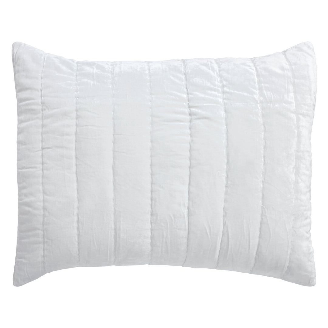Gatsby Channel Velvet Sham Sham By Orchids Lux Home