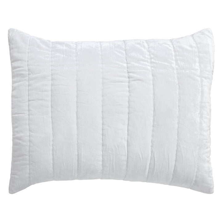 Gatsby Channel Velvet Sham Sham By Orchids Lux Home