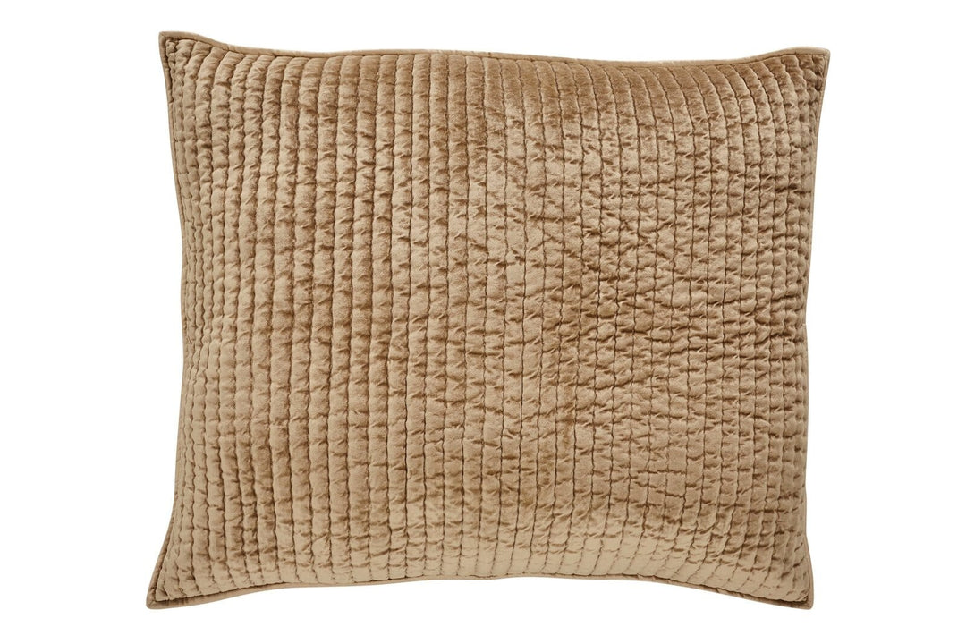 Walton Channel Velvet Sham Sham By Orchids Lux Home