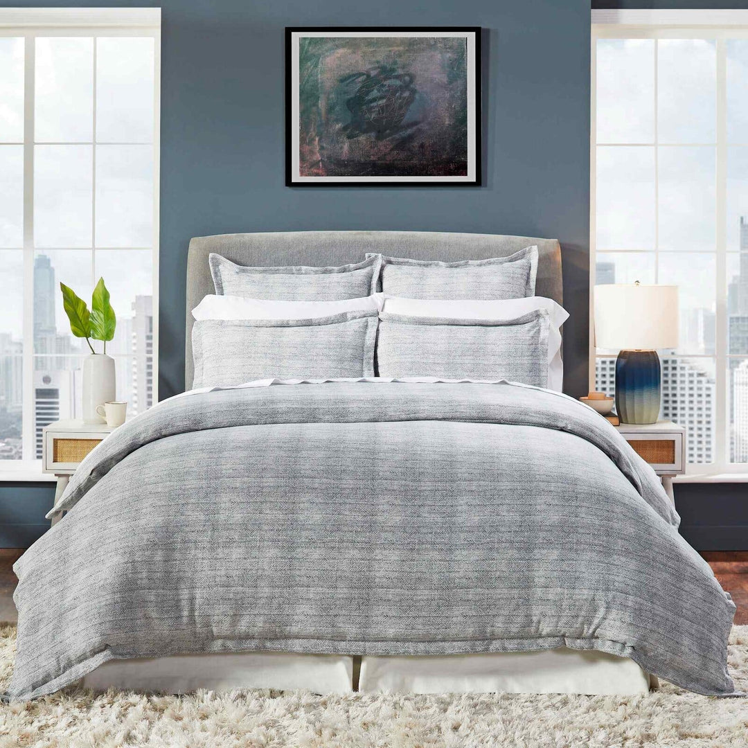 Bronte Cotton Jacquard Duvet Cover Duvet Covers By Orchids Lux Home